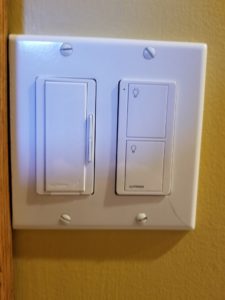Lutron Pico Controller, Wall mounted with dimmer